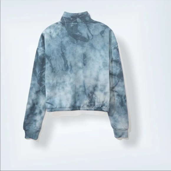 ✨ SOLD ✨ AE | Fleece Cinched Quarter-Zip Sweatshirt - Picture 2 of 3